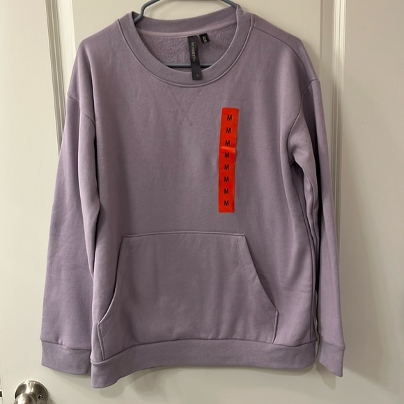 Mondetta Tops - NWT Mondetta Lilac Color Everyday Soft Crew Neck Sweatshirt Sz Med